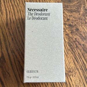 Necessaire Deodorant brand new in box in Olibanum scent